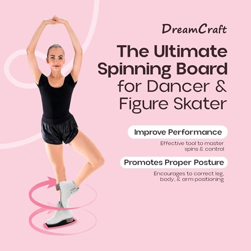 Figure Skating Spinner Board for Off-Ice Training - Pink