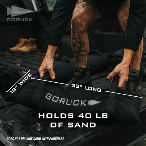 40LB Sandbag for Strength Training - Durable Workout Bag