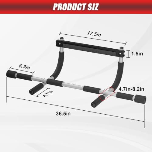 Portable Pull-Up Bar for Doorway - Indoor Strength Training
