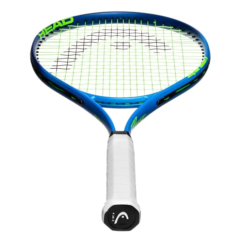 HEAD Ti. Conquest Tennis Racket 4 1/2" Grip Blue - Lightweight, Oversized 108 sq in