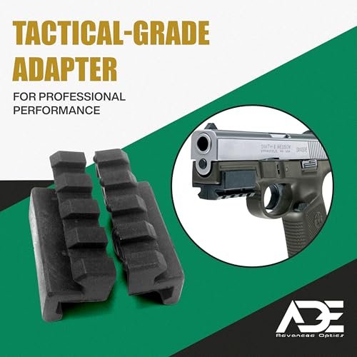Weaver Picatinny Rail Adapter for S&W Sigma - 20mm Dovetail Mount
