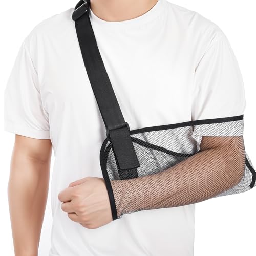 Adjustable Breathable Arm Sling for Shoulder Support - Shower Safe