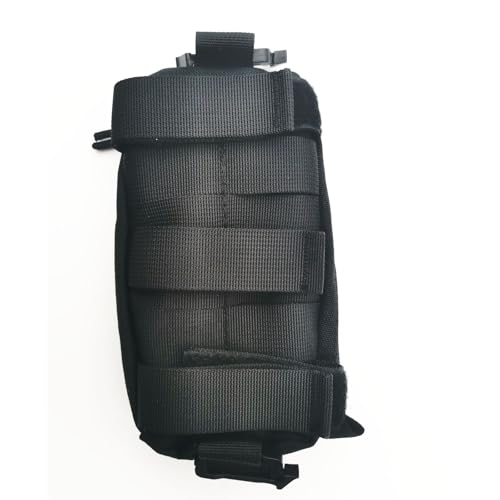 Mini Tactical Molle Pouch - Compact Accessory Bag - Black