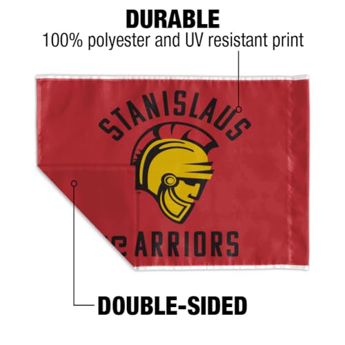 California State University Stanislaus Car Flag - Multi