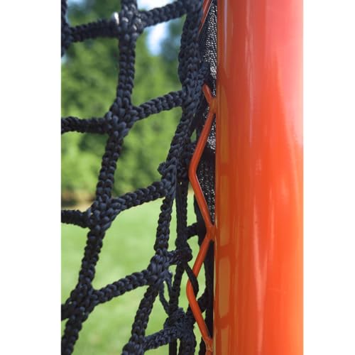 High School Lacrosse Goal - 6ft x 6ft x 7ft with Black Net