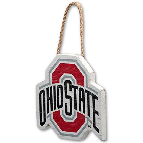 Ohio State University Logo Wood Wall Decor - Red/Gray