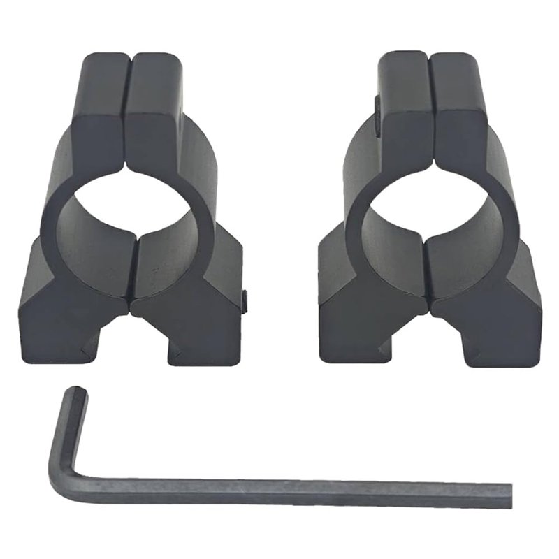 Calitte 19mm Flashlight Fixed Clamp with Stainless Steel Screws