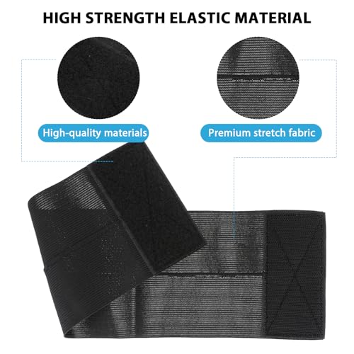 2 PCS Baseball & Softball Glove Wrap - Elastic Strap for Pocket Shaping