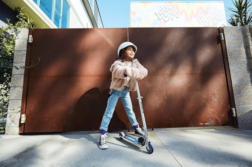 Lightweight Kids Kick Scooter - Foldable Aluminum Frame, Adjustable Handlebars