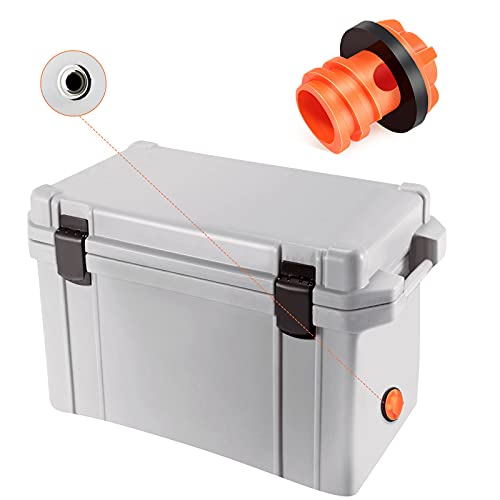 Cooler Drain Plug Replacement - High Visibility Orange