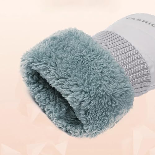 Winter Ski Mittens Gloves - Warm Waterproof - Pink, Medium