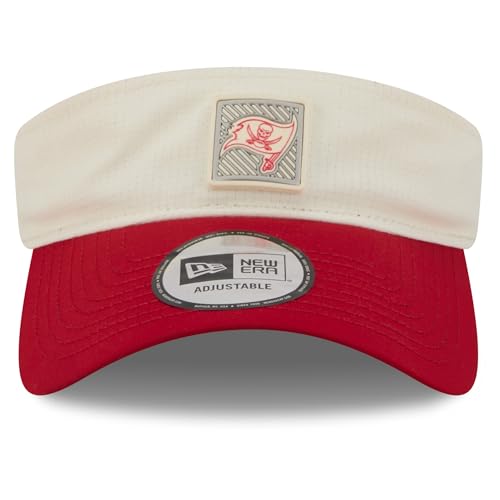 Adjustable Visor - Tampa Bay Buccaneers, Cream - NFL Training Camp