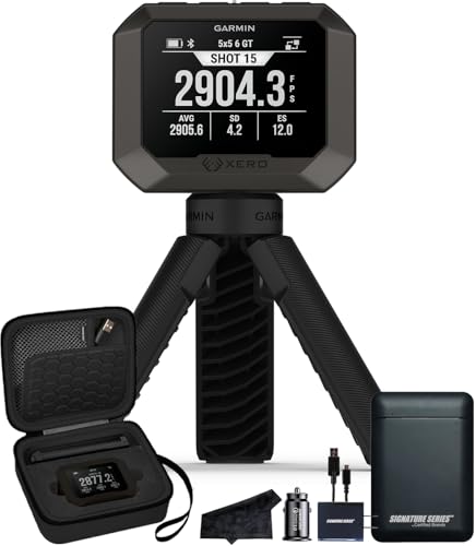 Garmin Xero C2 Ballistic Chronograph with Tripod & Signature Case Bundle