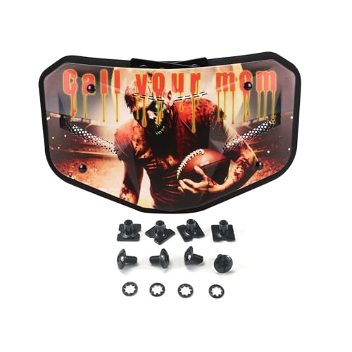 Football Back Plate Screws - Universal Fit, Black