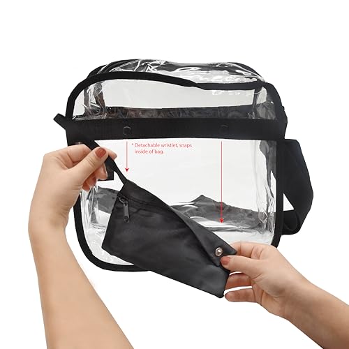 NFL Clear Crossbody Bag - Dallas Cowboys Team Color