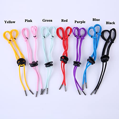Adjustable Archery Finger Sling - Handmade for Recurve Bow - Black