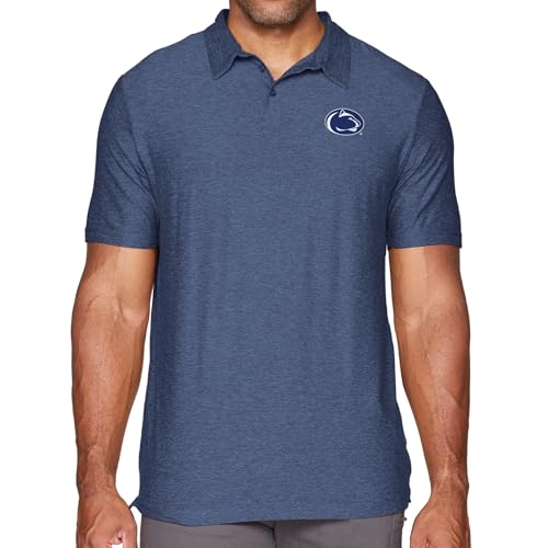 Penn State Nittany Lions Men's Collegiate Vapor Polo Navy Large - Officially Licensed