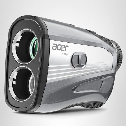 Acer Golf Rangefinder with Slope - 1200 Yards Laser Range Finder for Hunting, 6X Magnification Rangefinders Golf with Flag Pole Locking Vibration, Rechargeable Magnetic Golfing Gift for Men