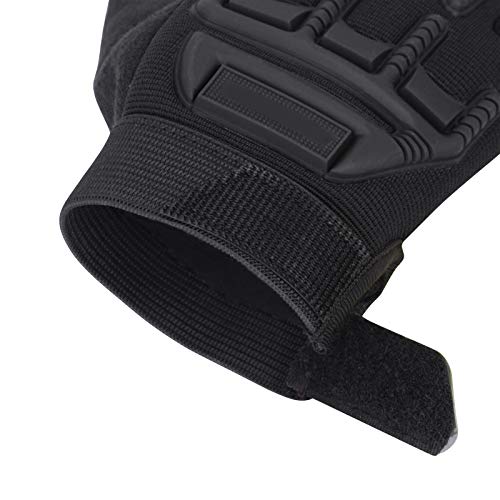 Kids Half Finger Cycling Gloves - Breathable Non-Slip UV Protection - Camouflage Black