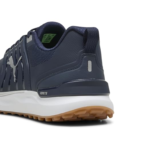 Men's Golf Shoes - Puma Ignite Elevate 2 - Size 10.5 Deep Navy/Puma Silver/Gum