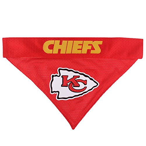 Kansas City Chiefs Reversible Pet Bandana - NFL Team Spirit