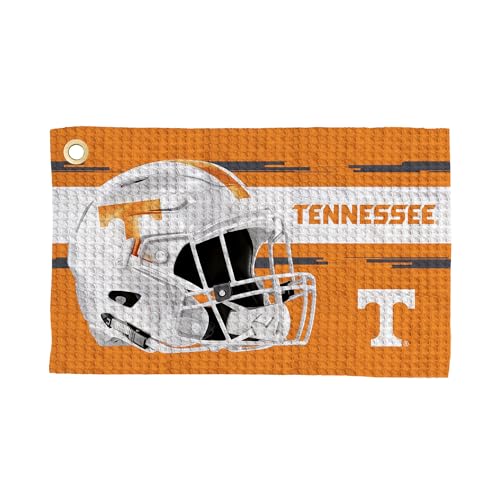 NCAA Golf Towel - Microfiber Waffle Fabric, 16x25 in - Tennessee Volunteers
