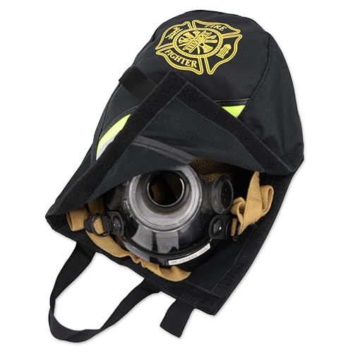 Lightning X Fireman's SCBA Air Pak Respirator Firefighter Mask Face Piece Bag for First Responder
