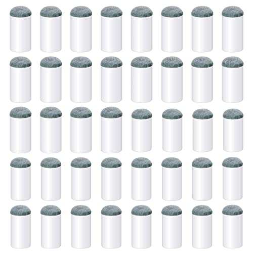 40pcs Slip-On Billiard Cue Tips Replacement Kit - 12mm/13mm