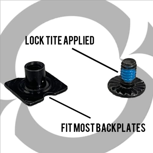 Football Back Plate Hardware - Unisex Adult & Youth - DG01PTBLSCBK0004
