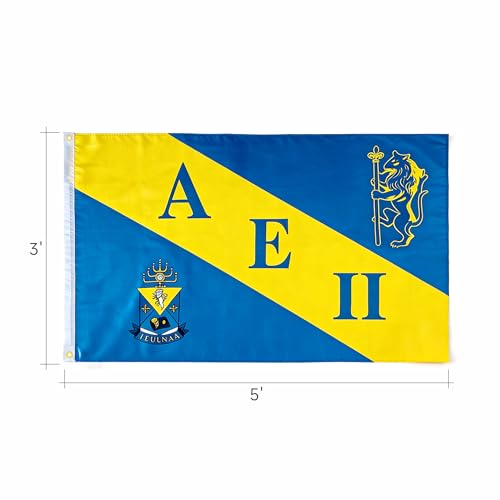 King Greek Alpha Epsilon Pi Fraternity Flag 3x5 ft Outdoor Indoor Decor