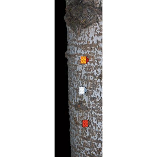 Reflective Wing Trail Marking Tacks - 25 Pack - White