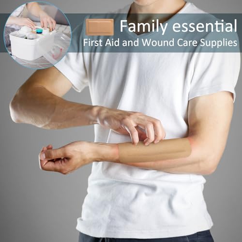 Geiserailie 120 Pack Extra Large Adhesive Bandages Latex-Free, Individually Wrapped