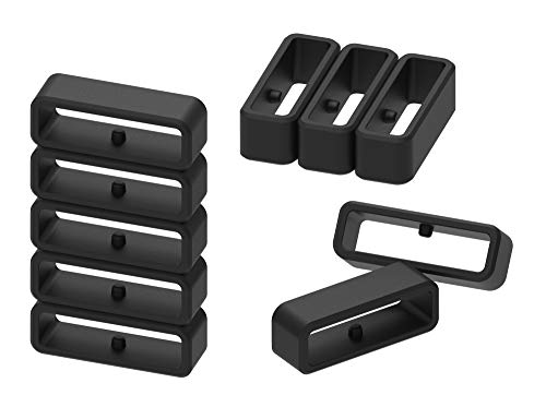 Silicone Fastener Rings for Garmin Forerunner Watches - 6-Pack
