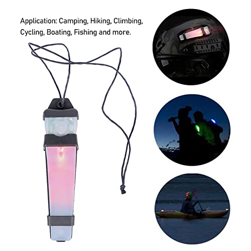 SkySmile 2 Pack Red Identification Marker Light for Helmet – Tactical Safety Signal for Outdoors