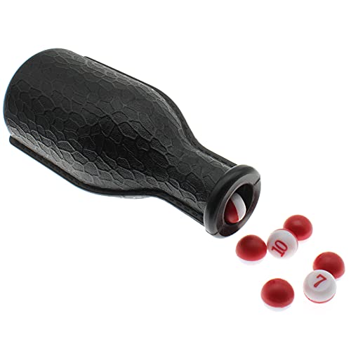 Billiard Shaker Bottle with 16 Mini Balls - Kelly Pool Accessory