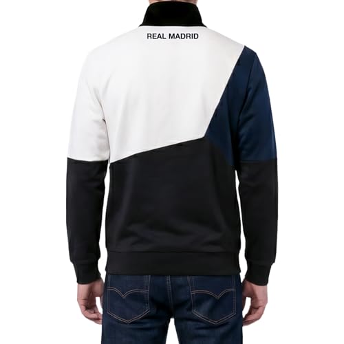 Real Madrid CF Track Jacket - Unisex Adult - Black - Small