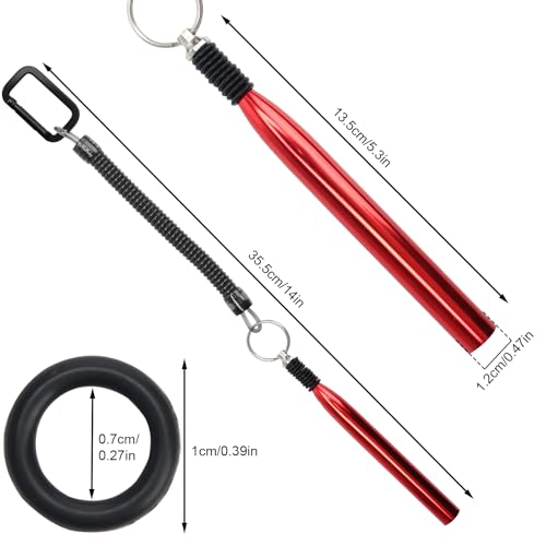 Wacky Rig Tool Kit with 200 O-Rings - Red & Blue
