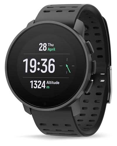 SUUNTO 9 Peak Pro GPS Watch - 21-Day Battery, Waterproof, Black