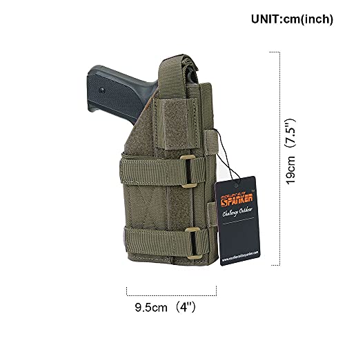 Ranger Green Universal Tactical Pistol Holster for G17 G19 M1911 CZ P-10C