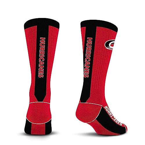 Carolina Hurricanes MVP Crew Socks - Large Team Color