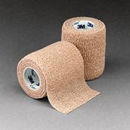 Self-Adherent Wrap - 2" x 5 yds - Tan - Medical Compression Bandage