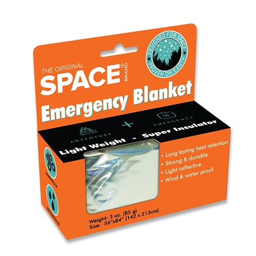 Emergency Survival Blanket - Reflective, Waterproof, Compact