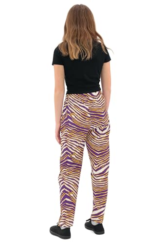 NFL Kids Youth Z88 Zebra Pants - Minnesota Vikings, Size 8-10