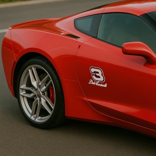 Racing Legend 5-Inch Waterproof Vinyl Decal for Car and Laptop