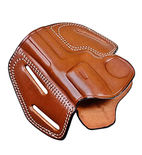 Leather Belt Holster for Taurus 856 Defender 3" Barrel - Right Handed