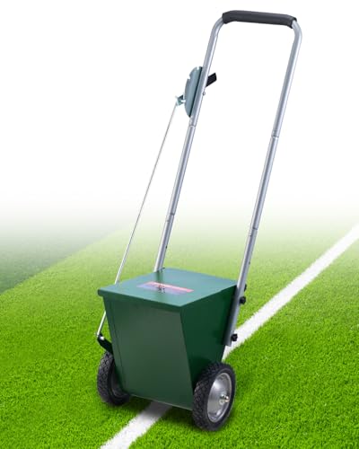 25 lbs Dry Line Chalker with Heavy-Duty Metal Wheels