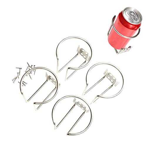Stainless Steel Boat Cup Holders - Pack of 4 for Marine, RV, Car & Truck