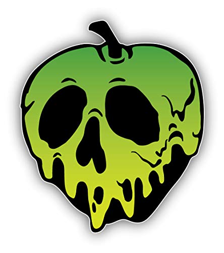Poison Apple Vinyl Sticker Decal - 3-Inch