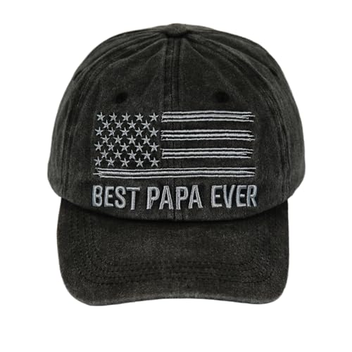 American Flag Embroidered Trucker Hat - Unisex Cotton Baseball Cap Tb07