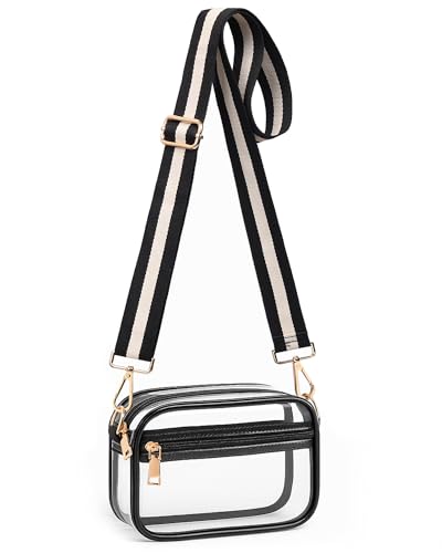 Clear Crossbody Bag for Stadium Events | Water-Resistant PVC